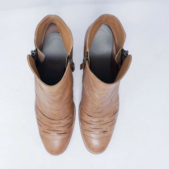 Paul Green Malibu Sliced Zip-Up Ankle Bootie Sz 10 - Picture 7 of 8